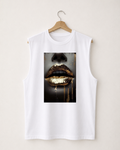 Tank top Gold Lips