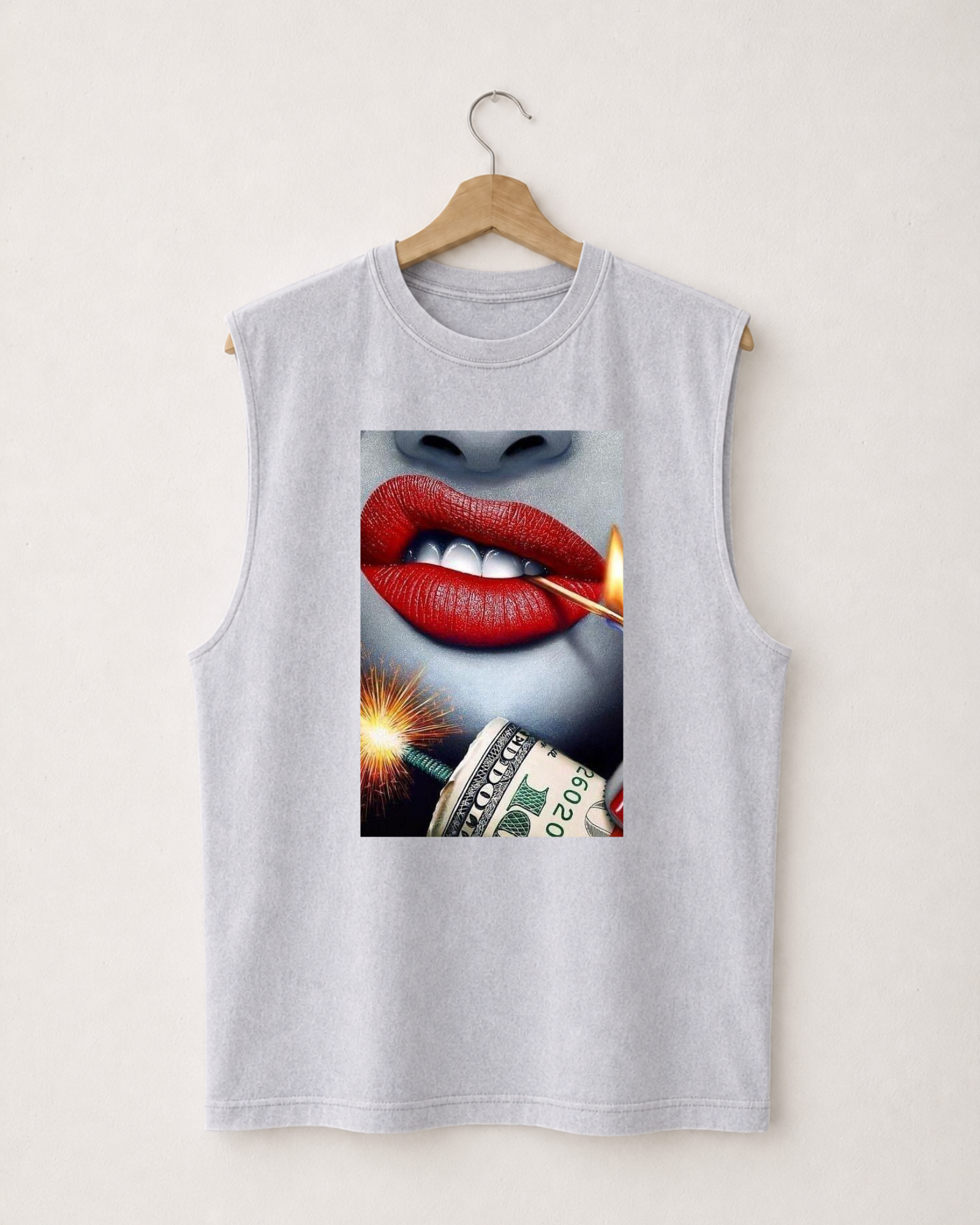 Tank top Money Lips