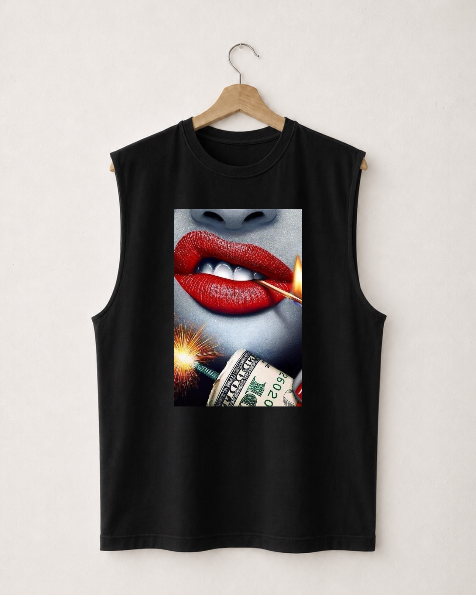 Tank top Money Lips