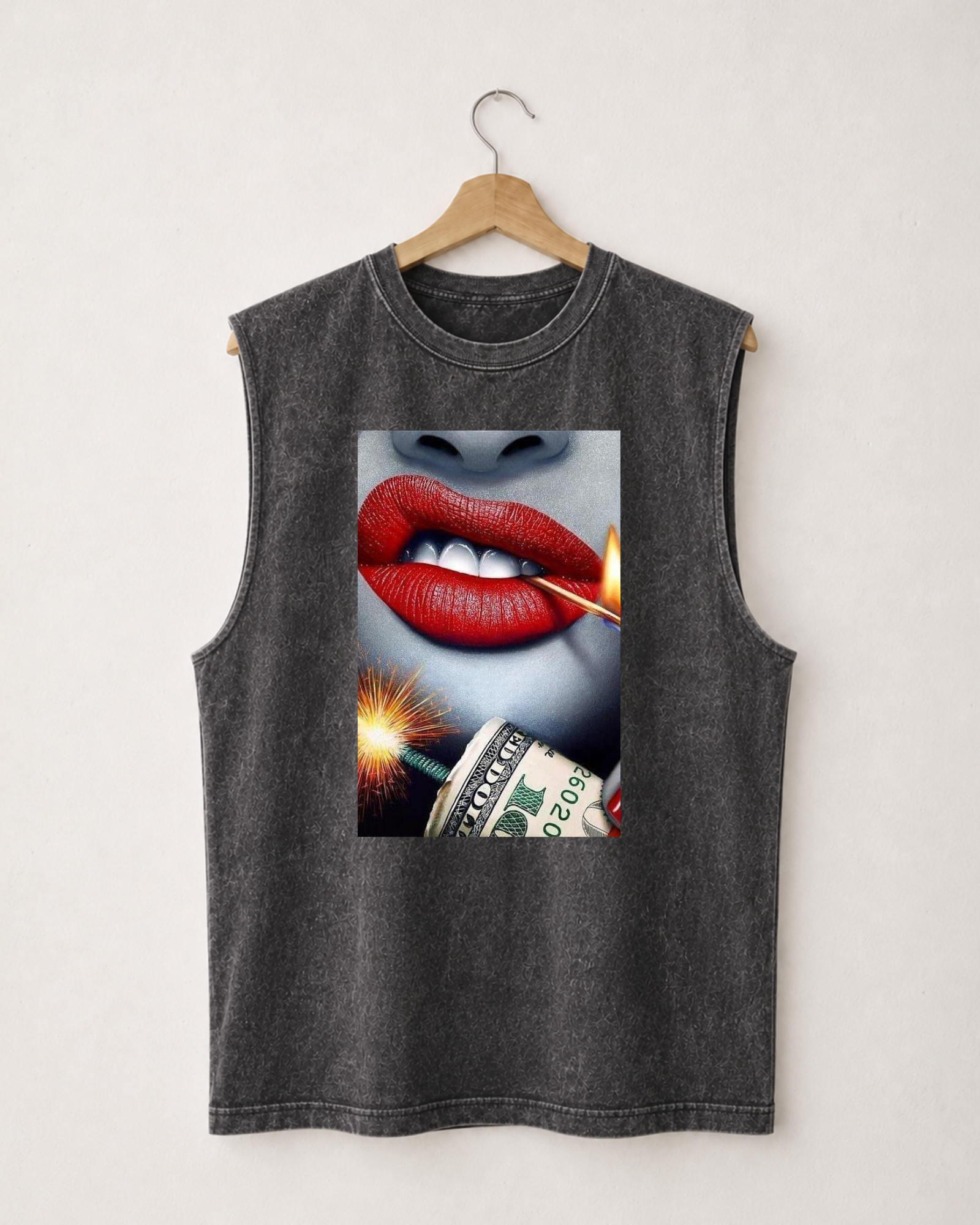Tank top Money Lips