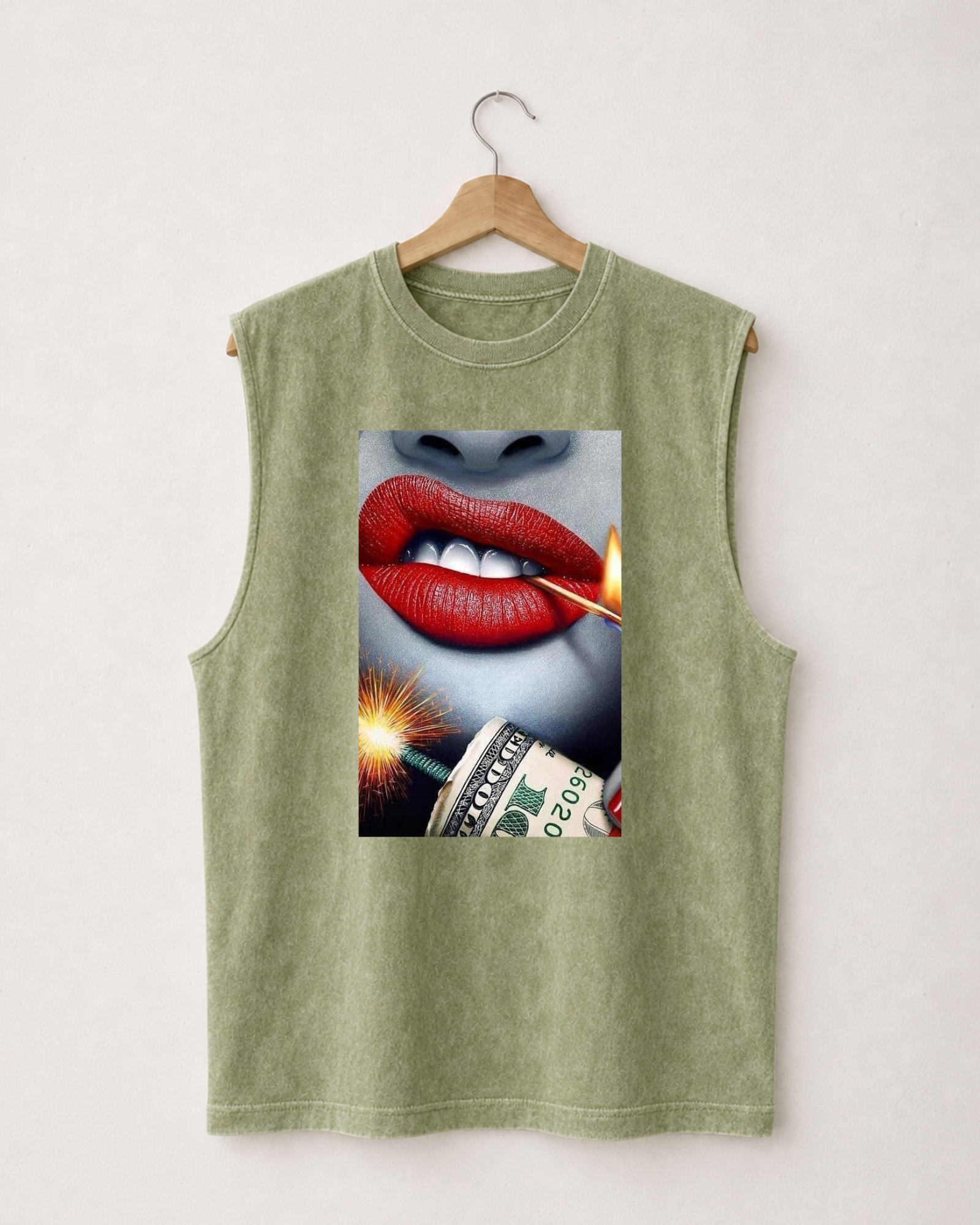 Tank top Money Lips