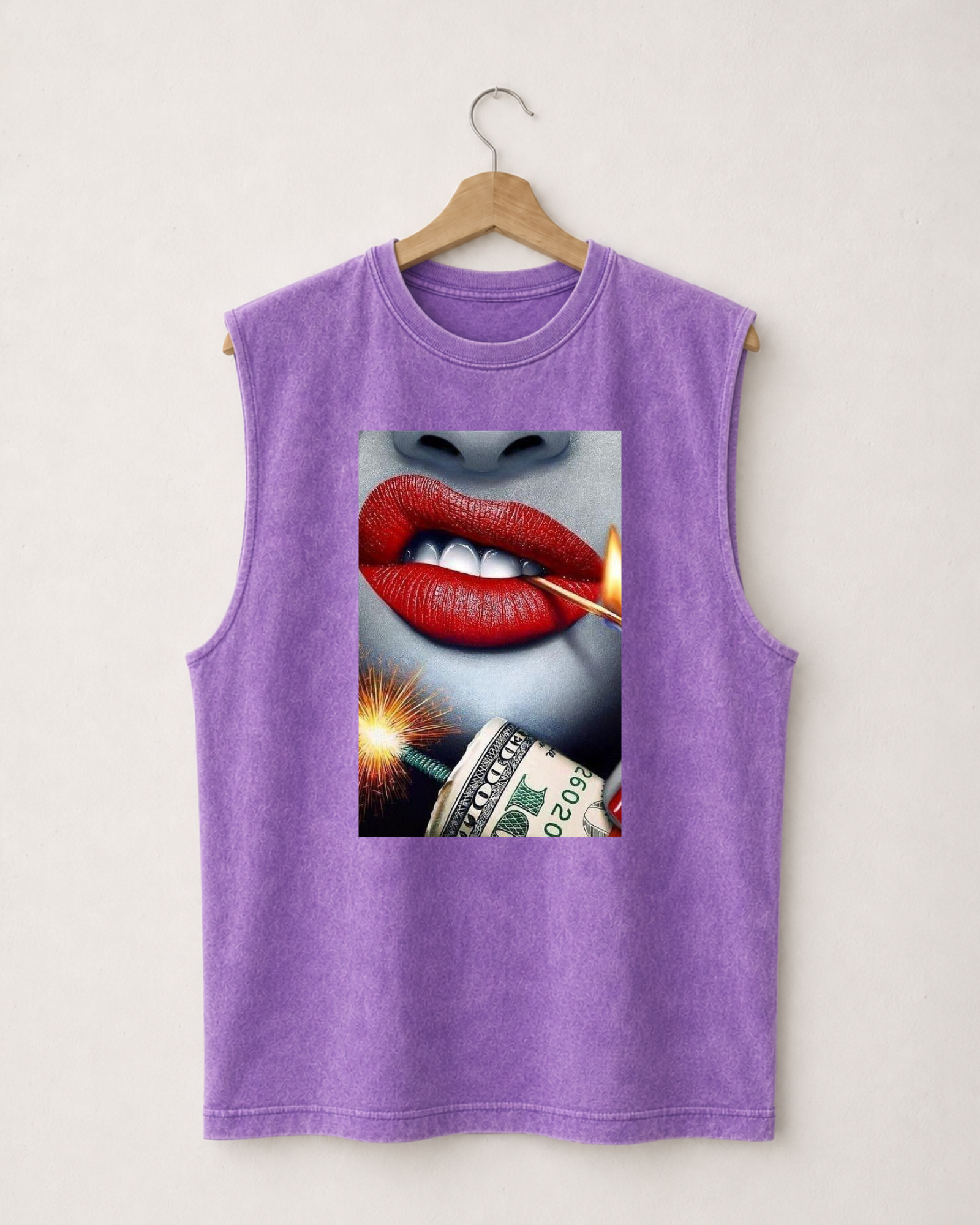 Tank top Money Lips