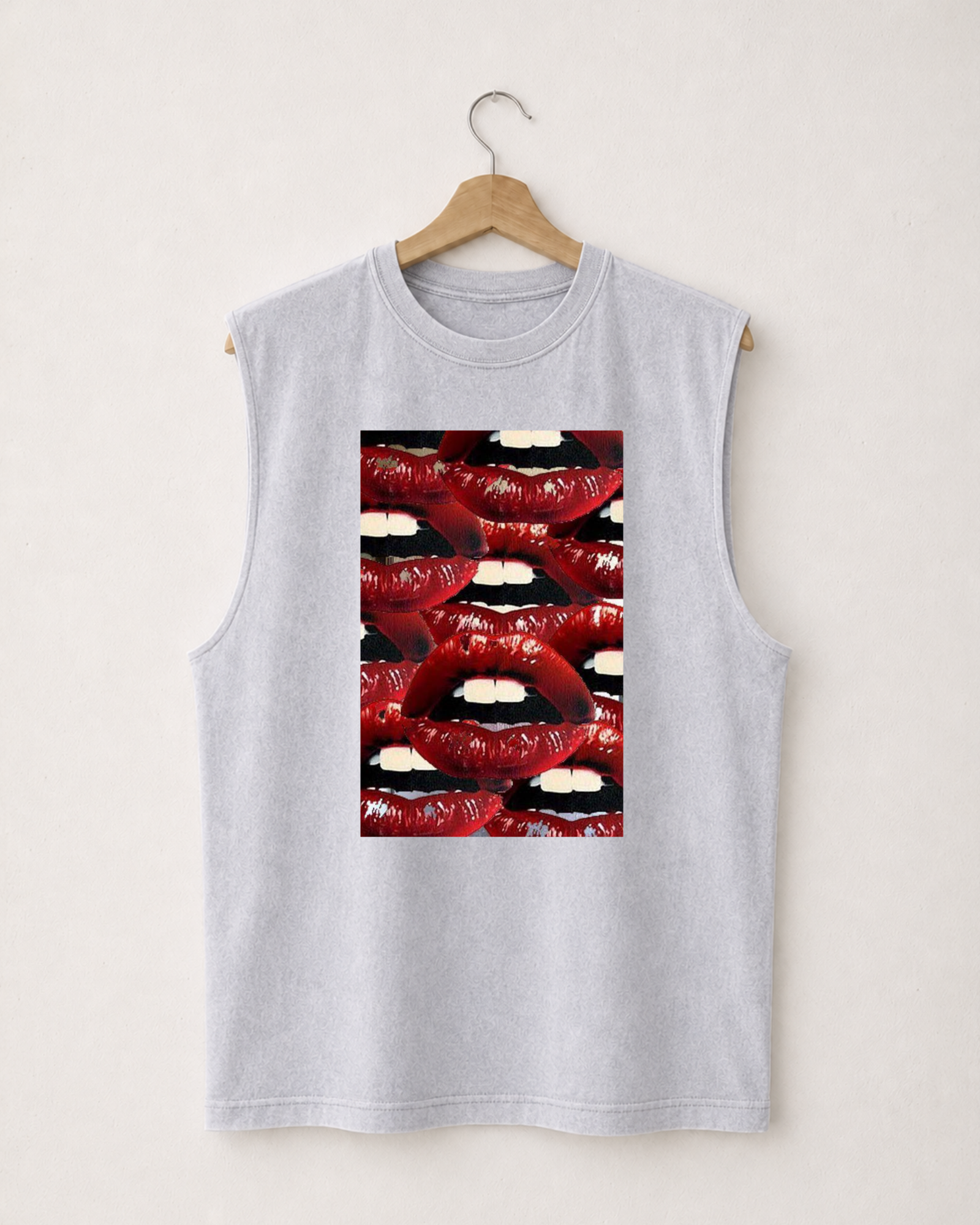 Tank top Red Lips