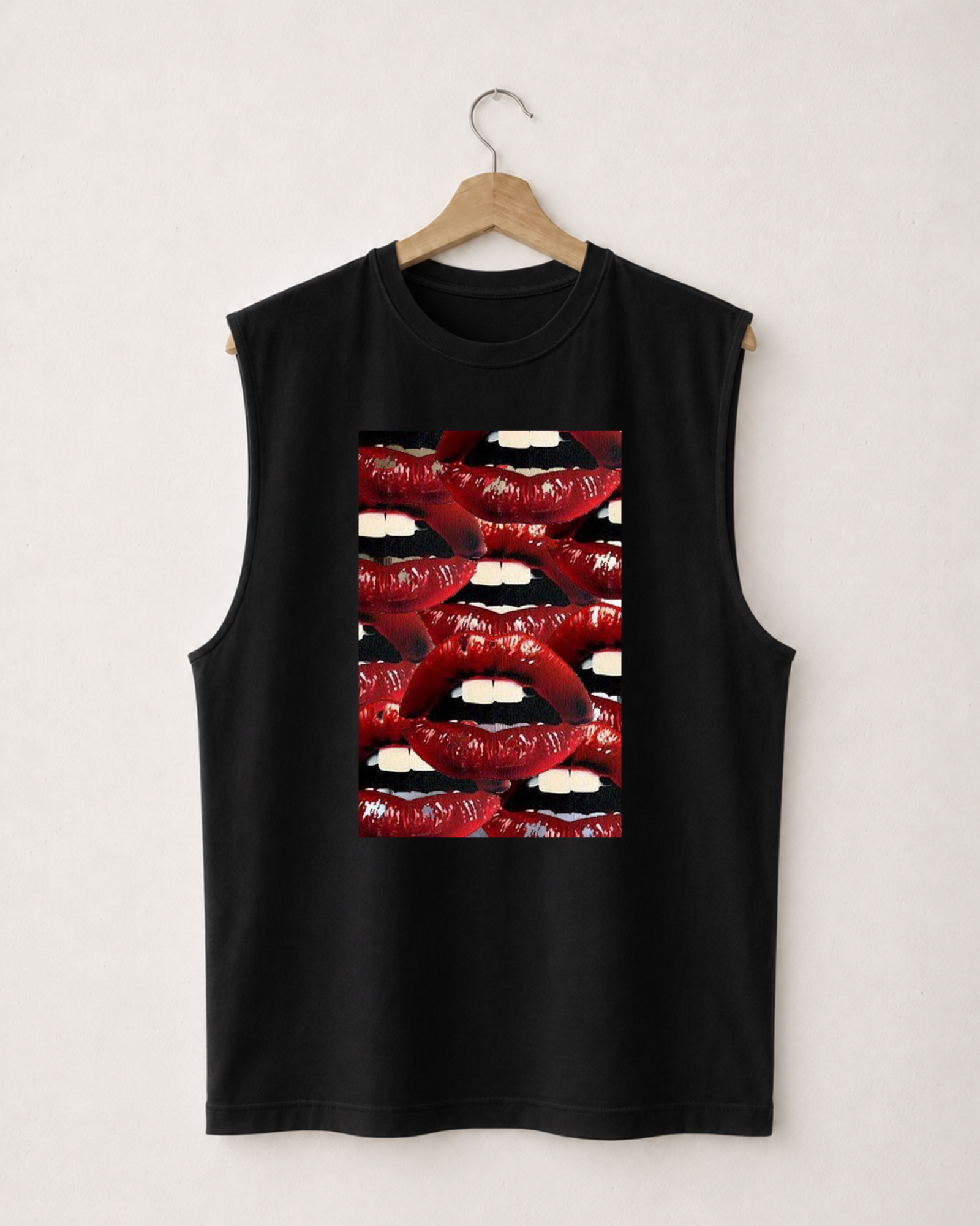Tank top Red Lips
