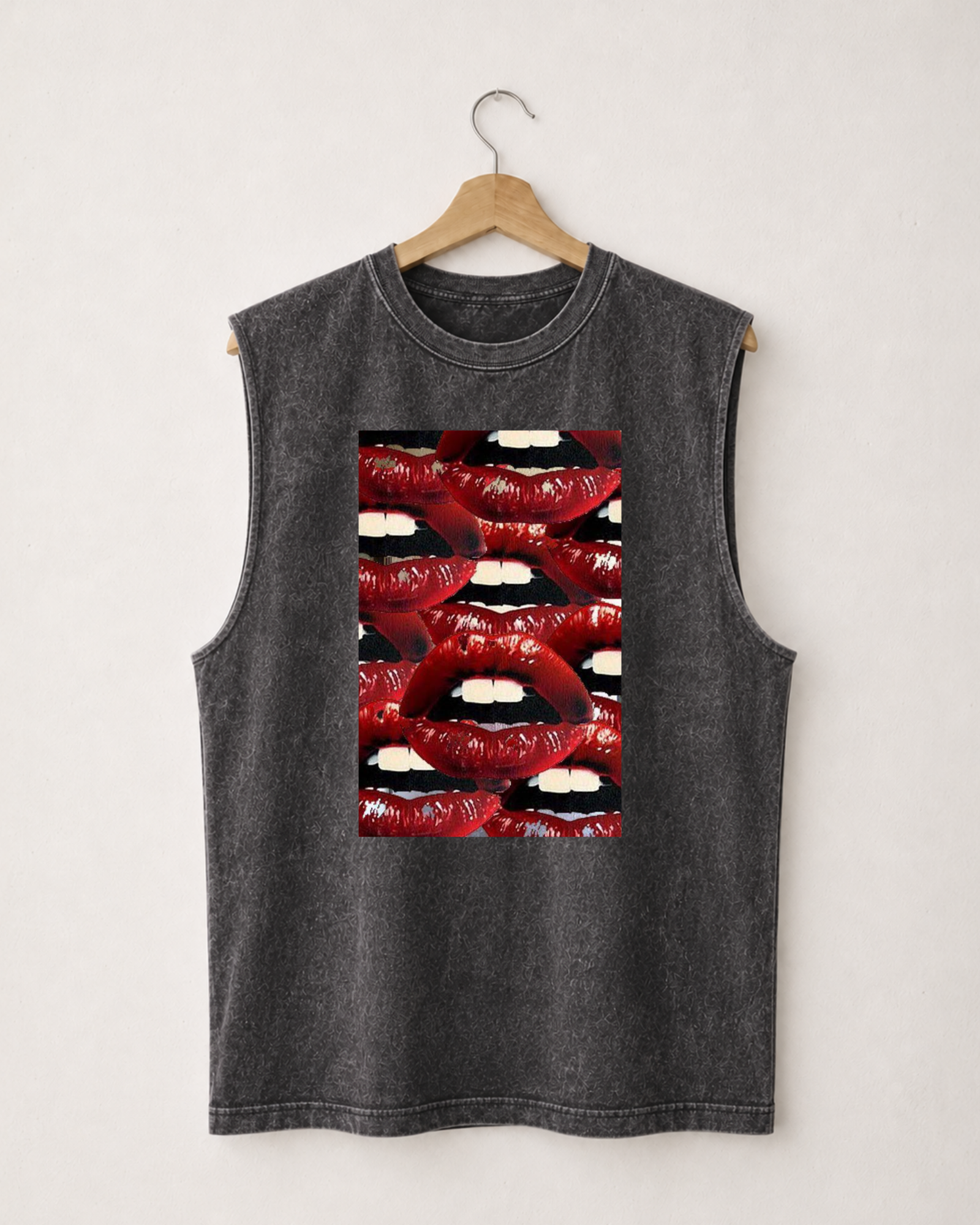 Tank top Red Lips