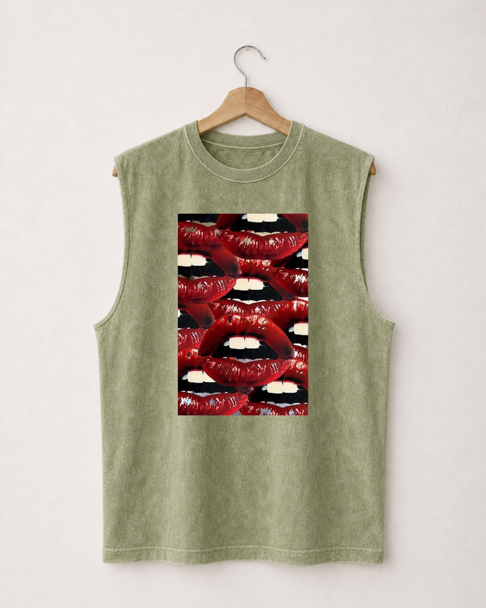 Tank top Red Lips