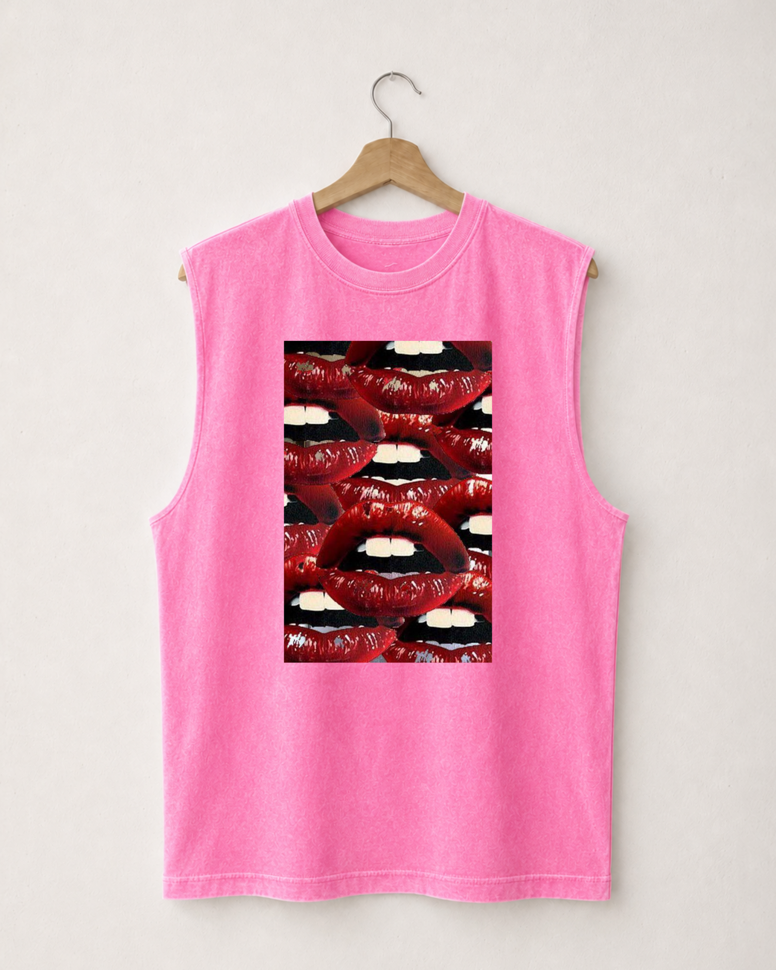 Tank top Red Lips
