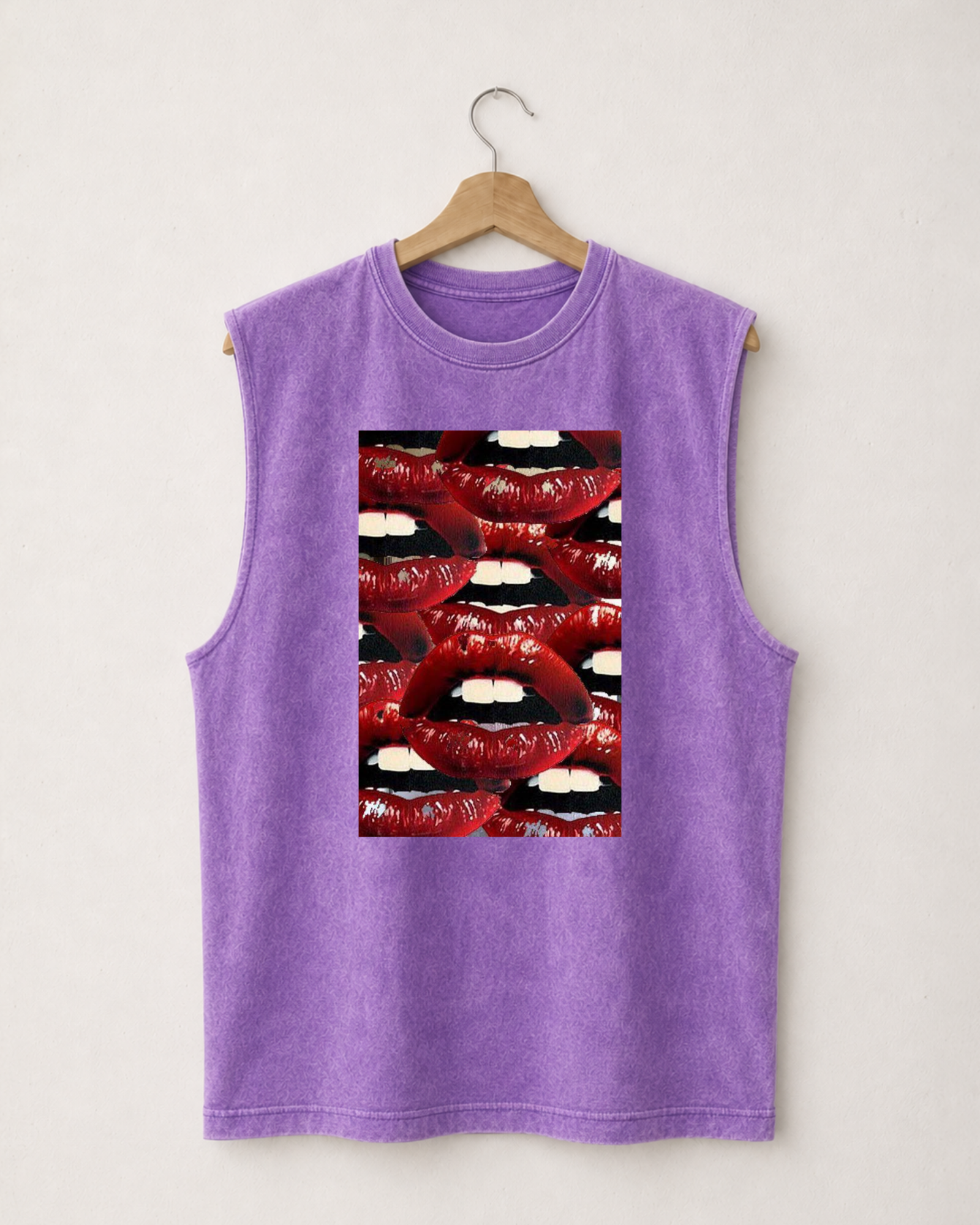 Tank top Red Lips