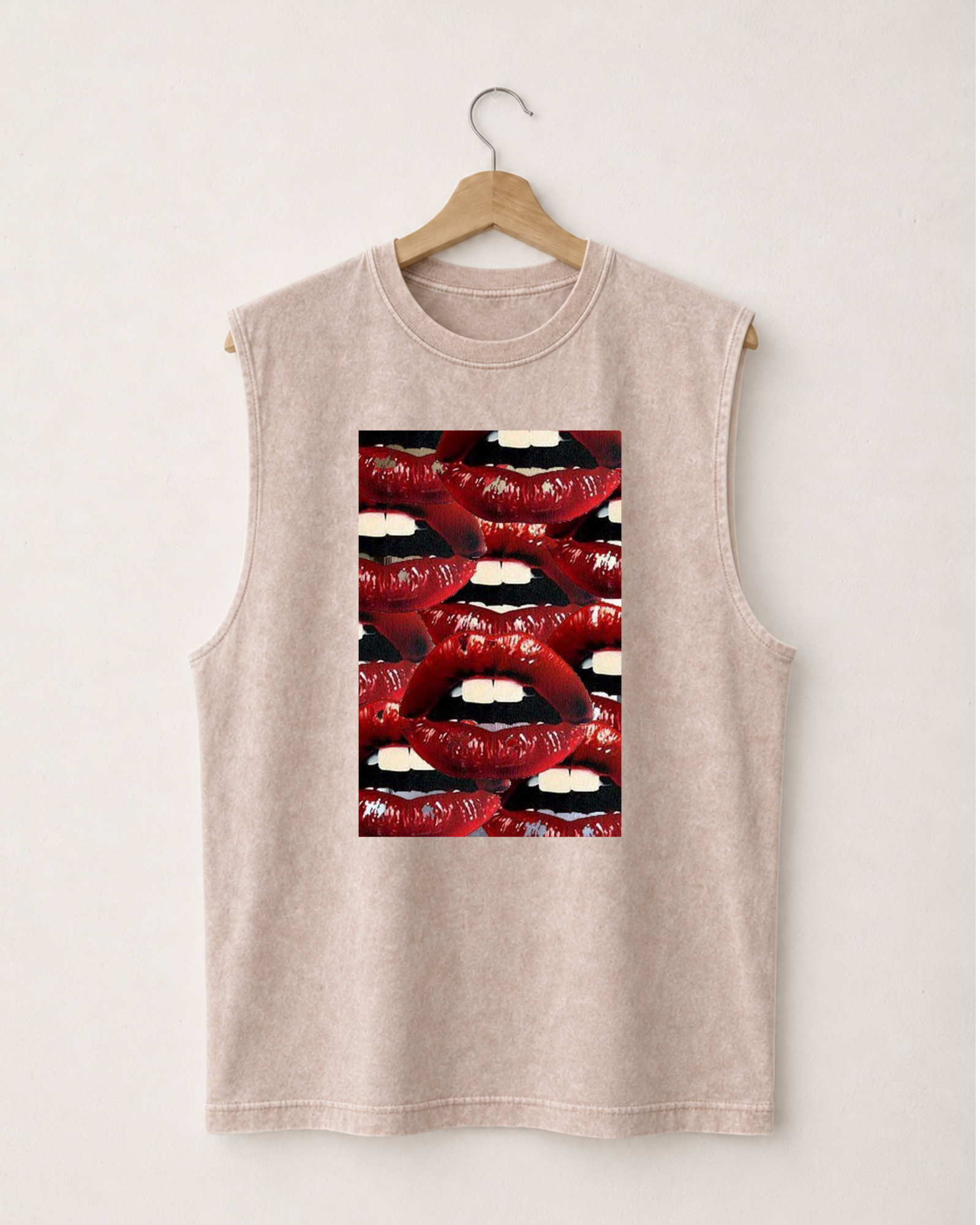 Tank top Red Lips