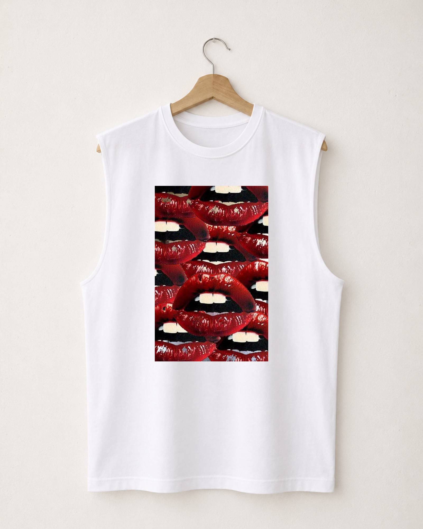 Tank top Red Lips
