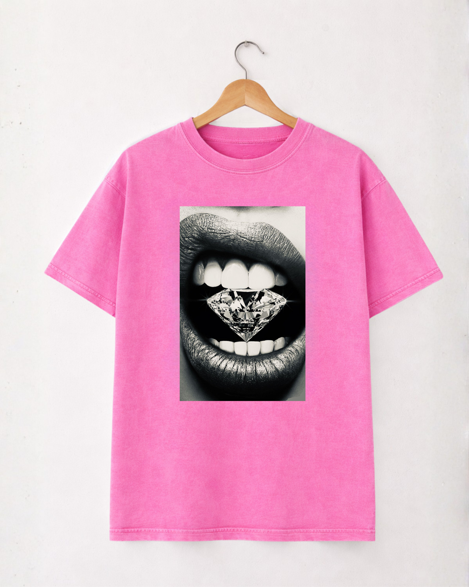 T-shirt Diamond Lips