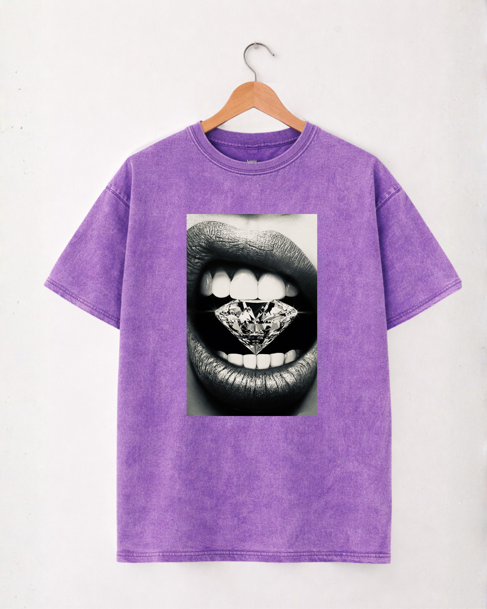 T-shirt Diamond Lips