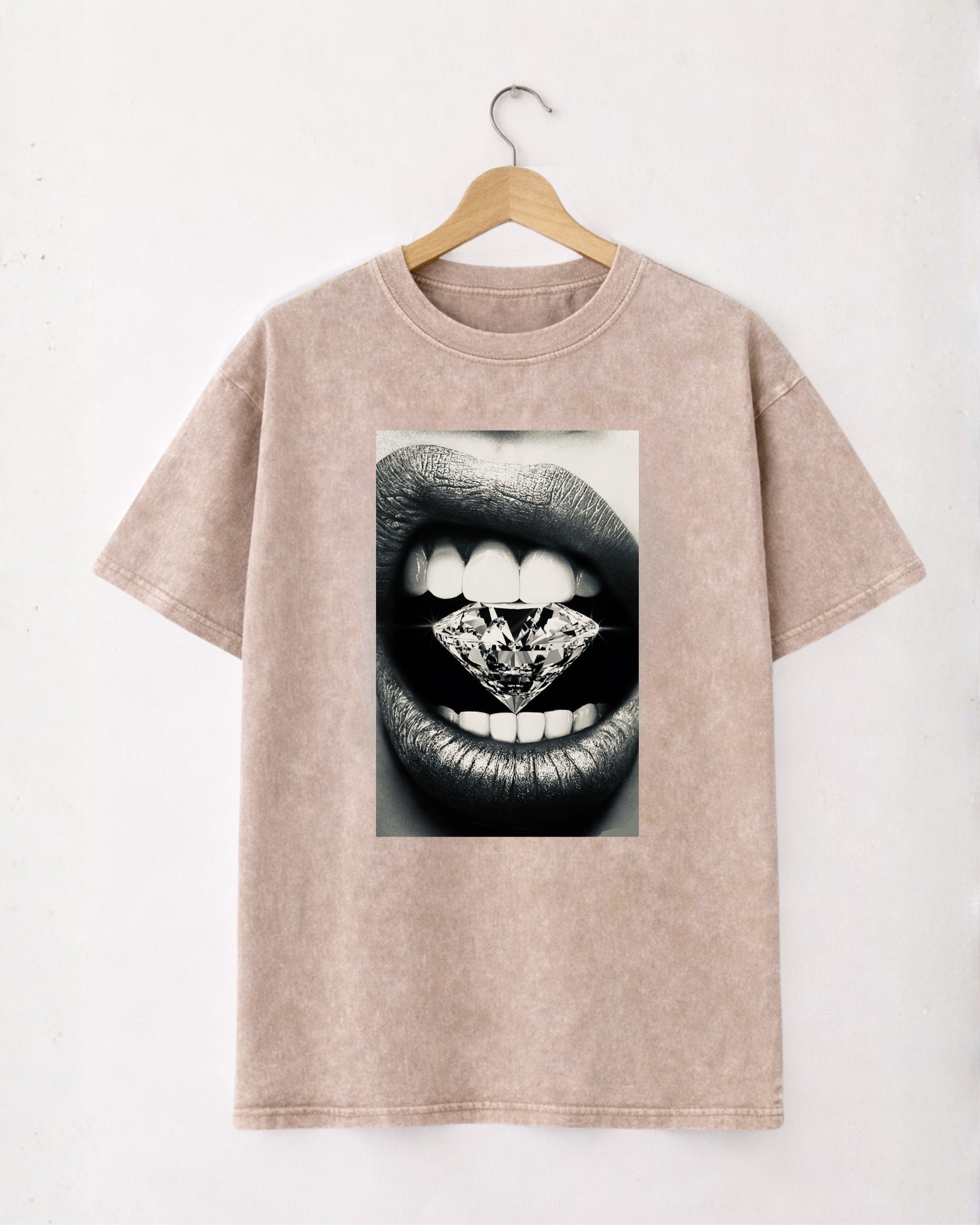 T-shirt Diamond Lips