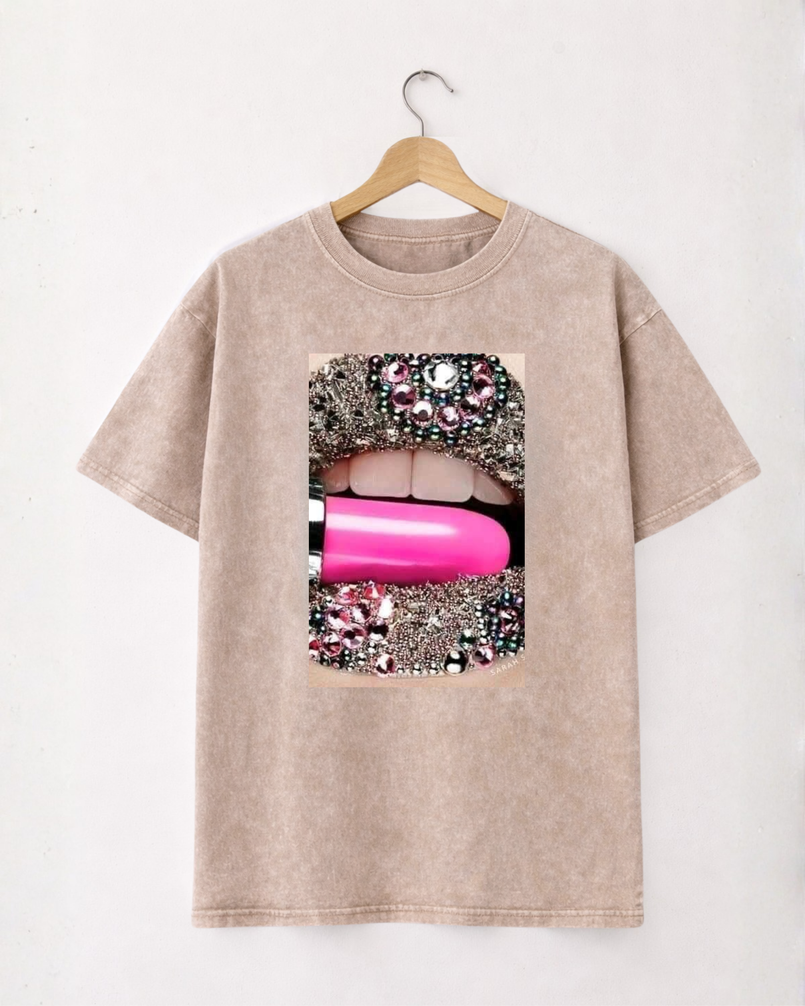 T-shirt Jewel Lips