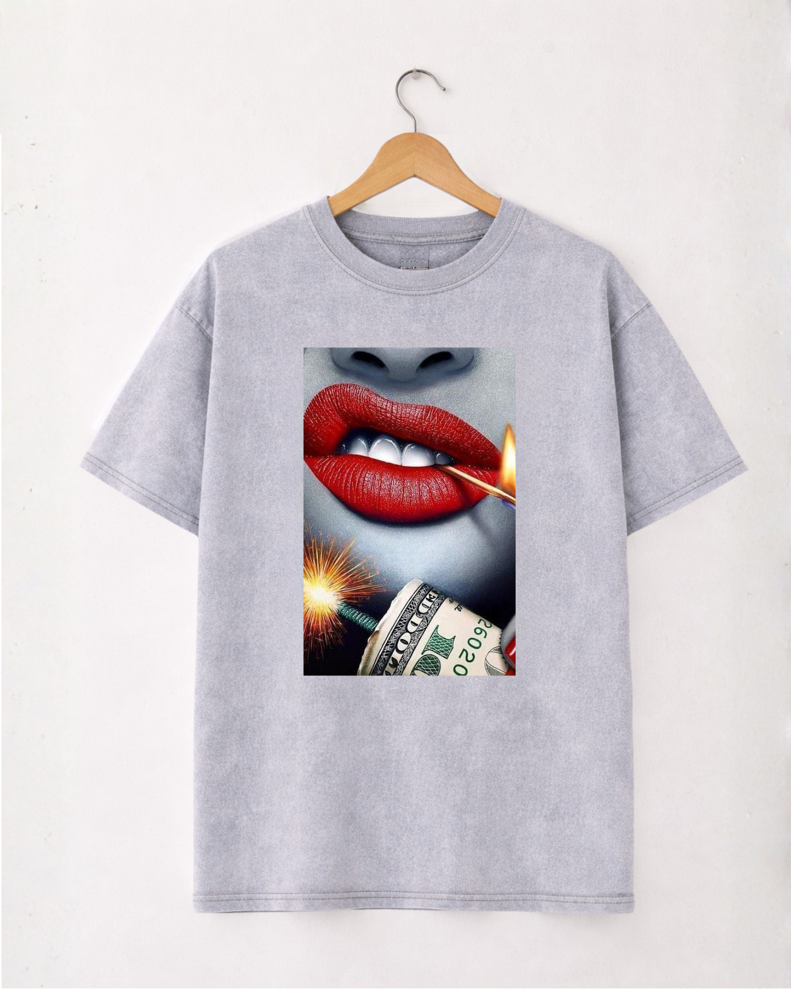 T-shirt Money Lips