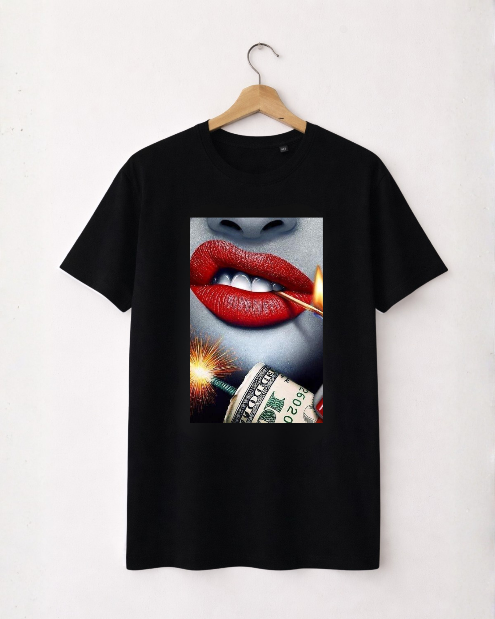 T-shirt Money Lips