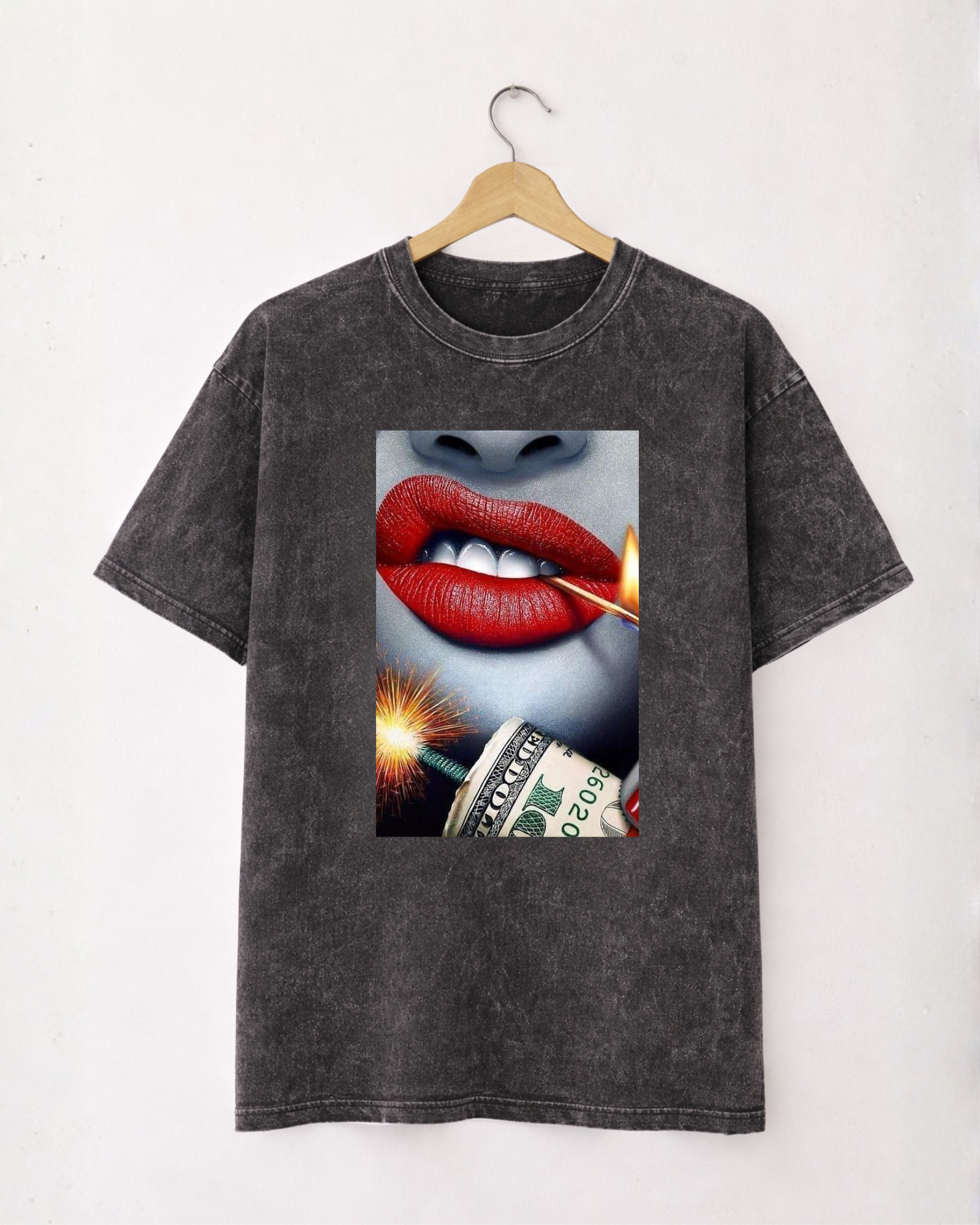 T-shirt Money Lips