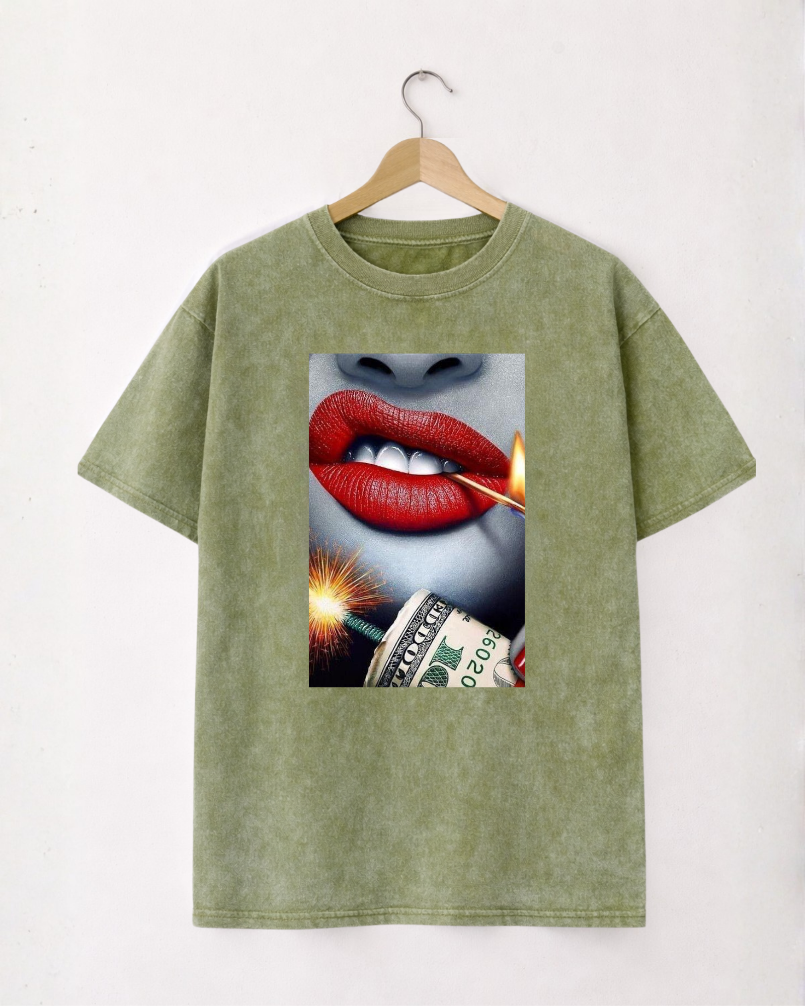 T-shirt Money Lips