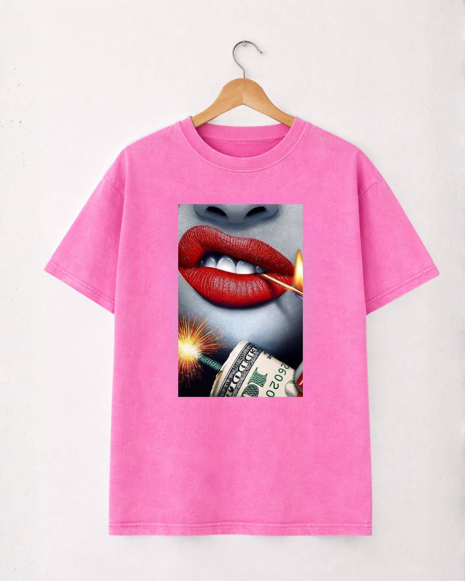 T-shirt Money Lips
