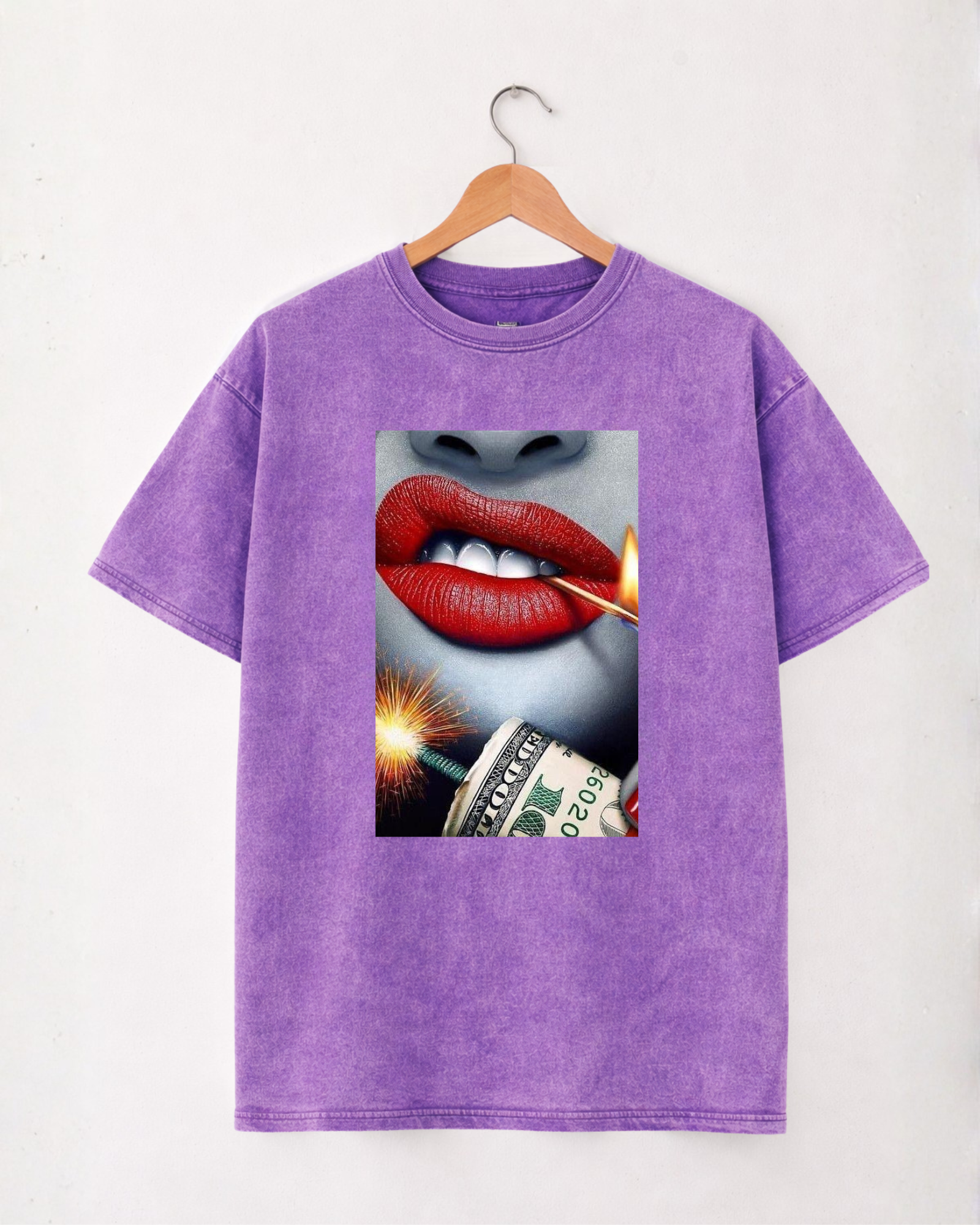 T-shirt Money Lips