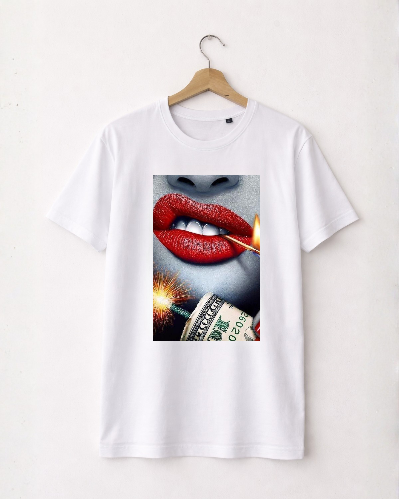 T-shirt Money Lips