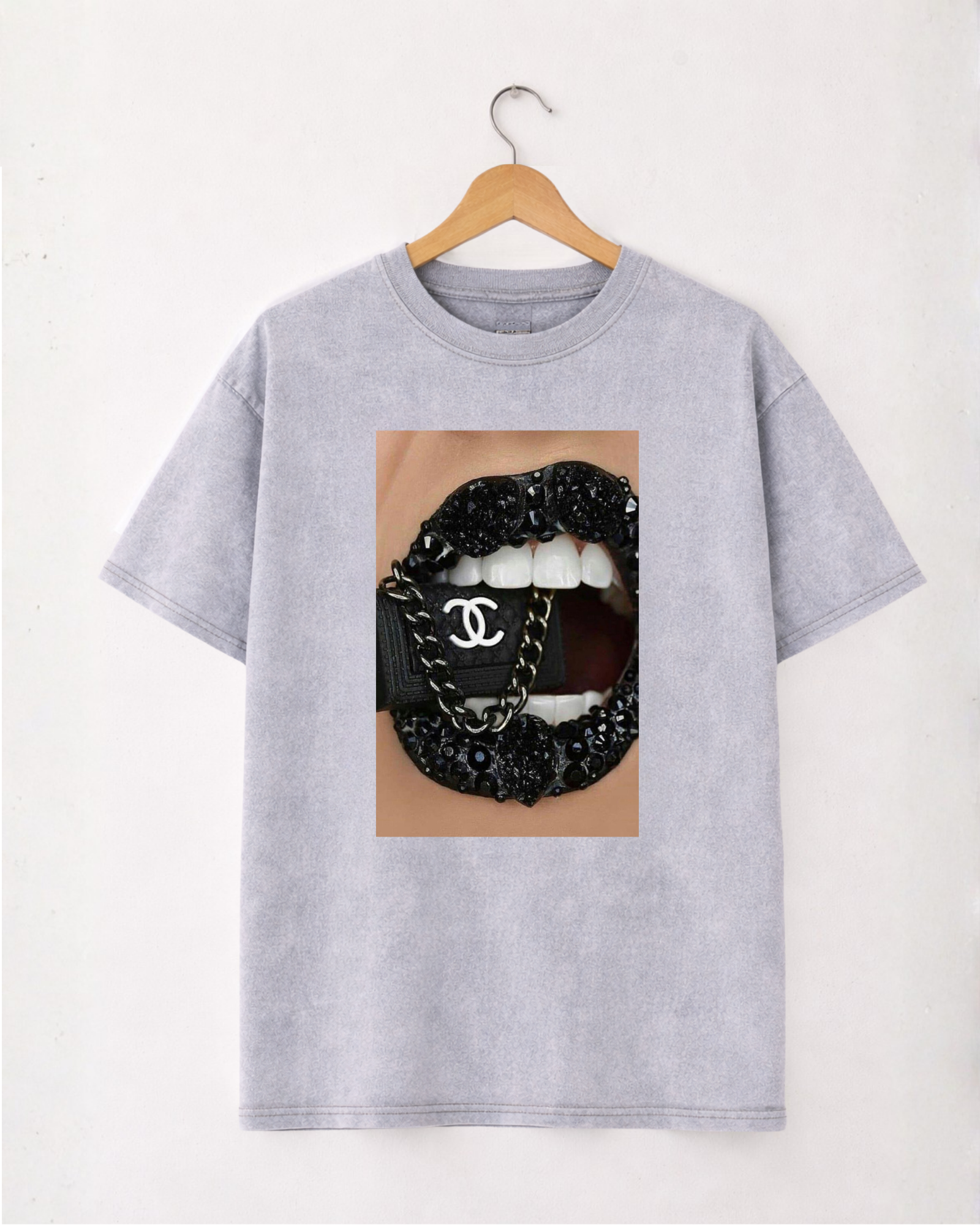 T-shirt Noir Glam