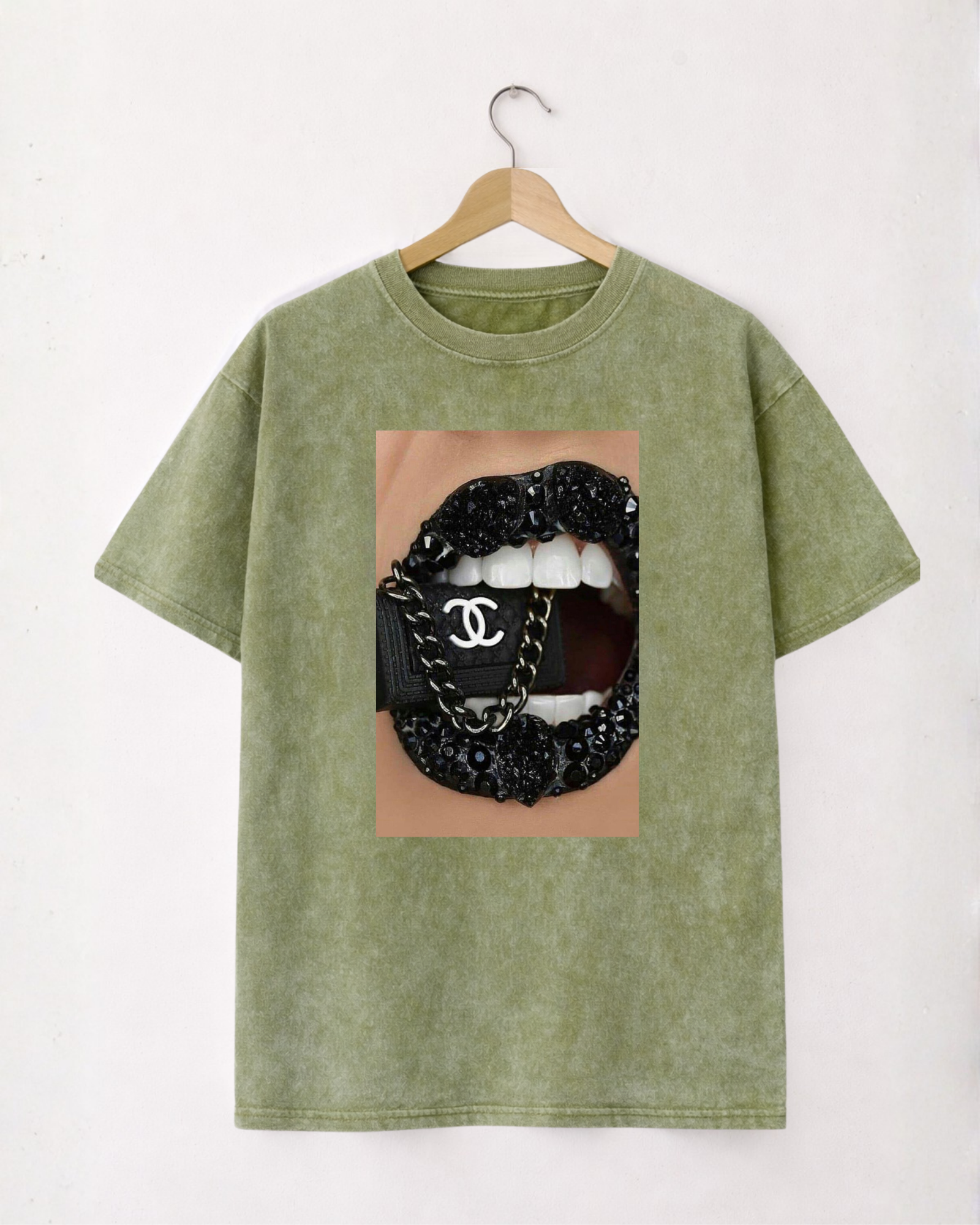 T-shirt Noir Glam