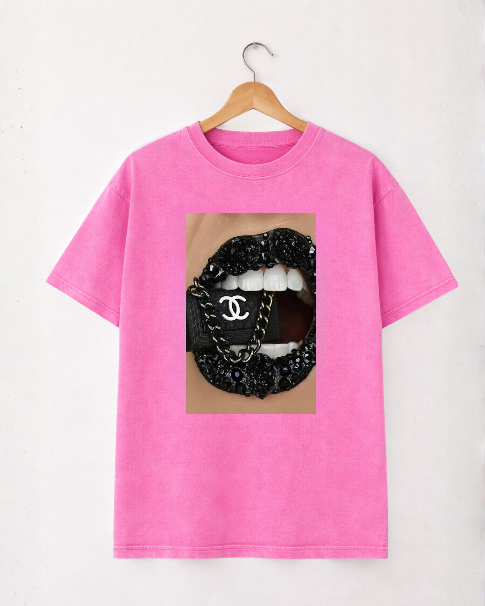 T-shirt Noir Glam