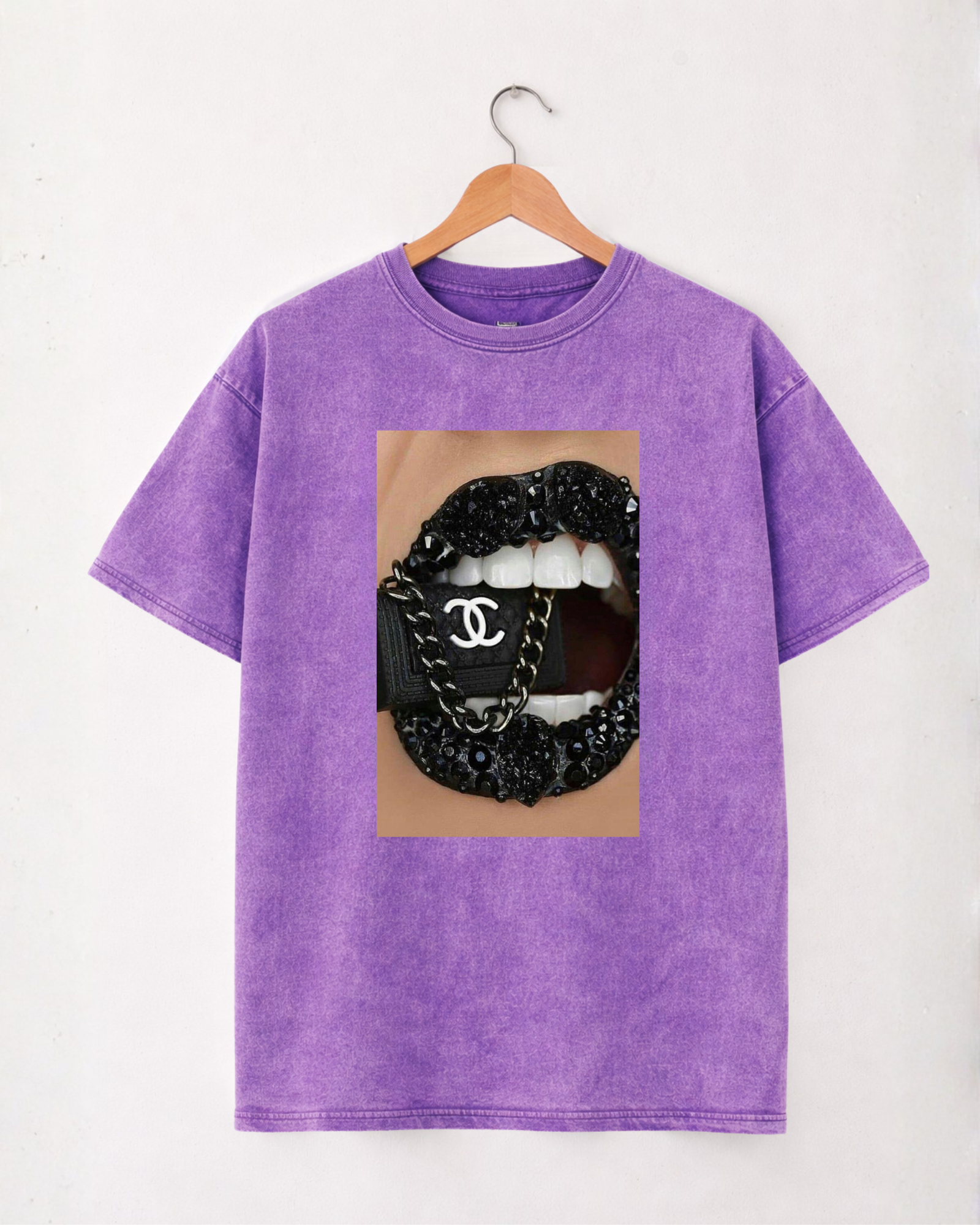 T-shirt Noir Glam