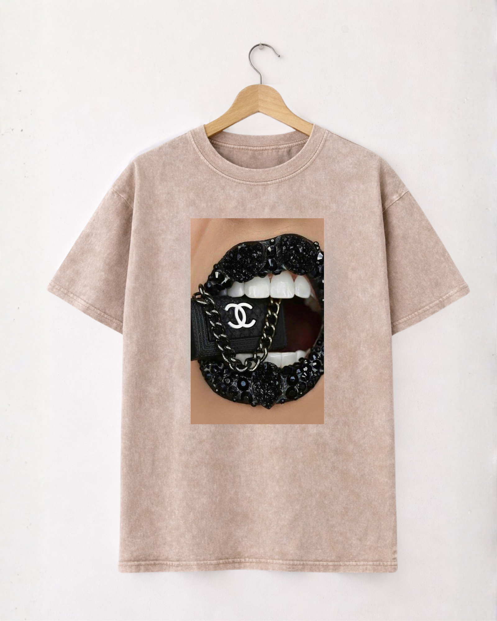 T-shirt Noir Glam