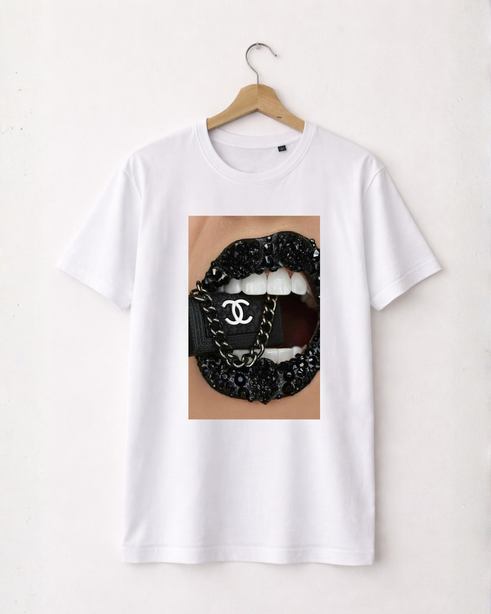 T-shirt Noir Glam
